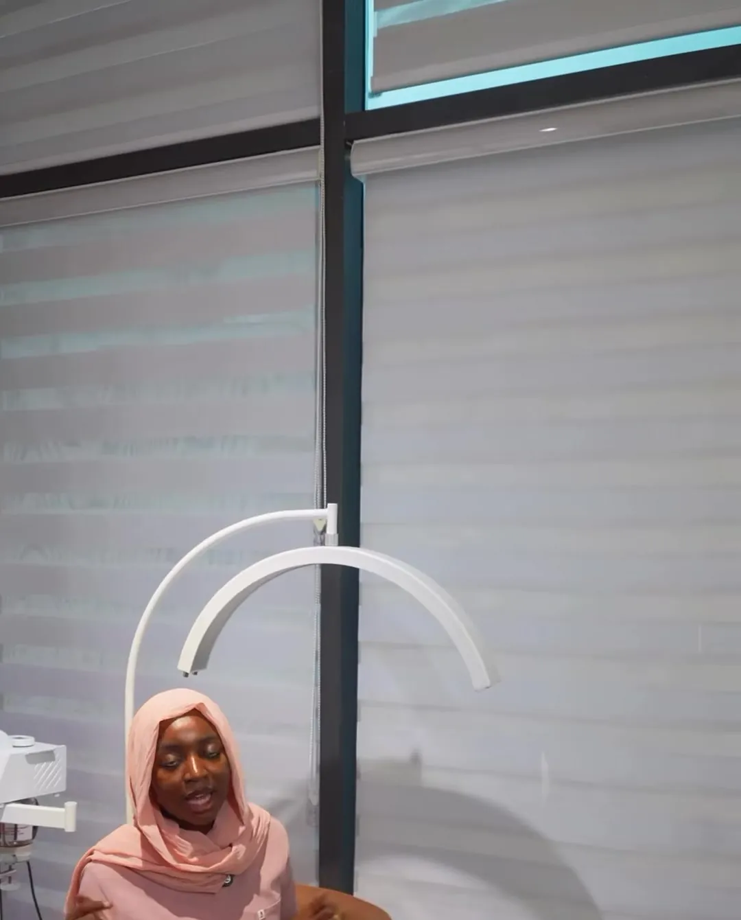 A Skinlab specialist at the clinic
